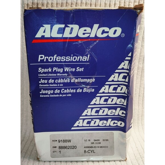 ACDelco Spark Plug Wire Sets 88862020 - Picture 6 of 9